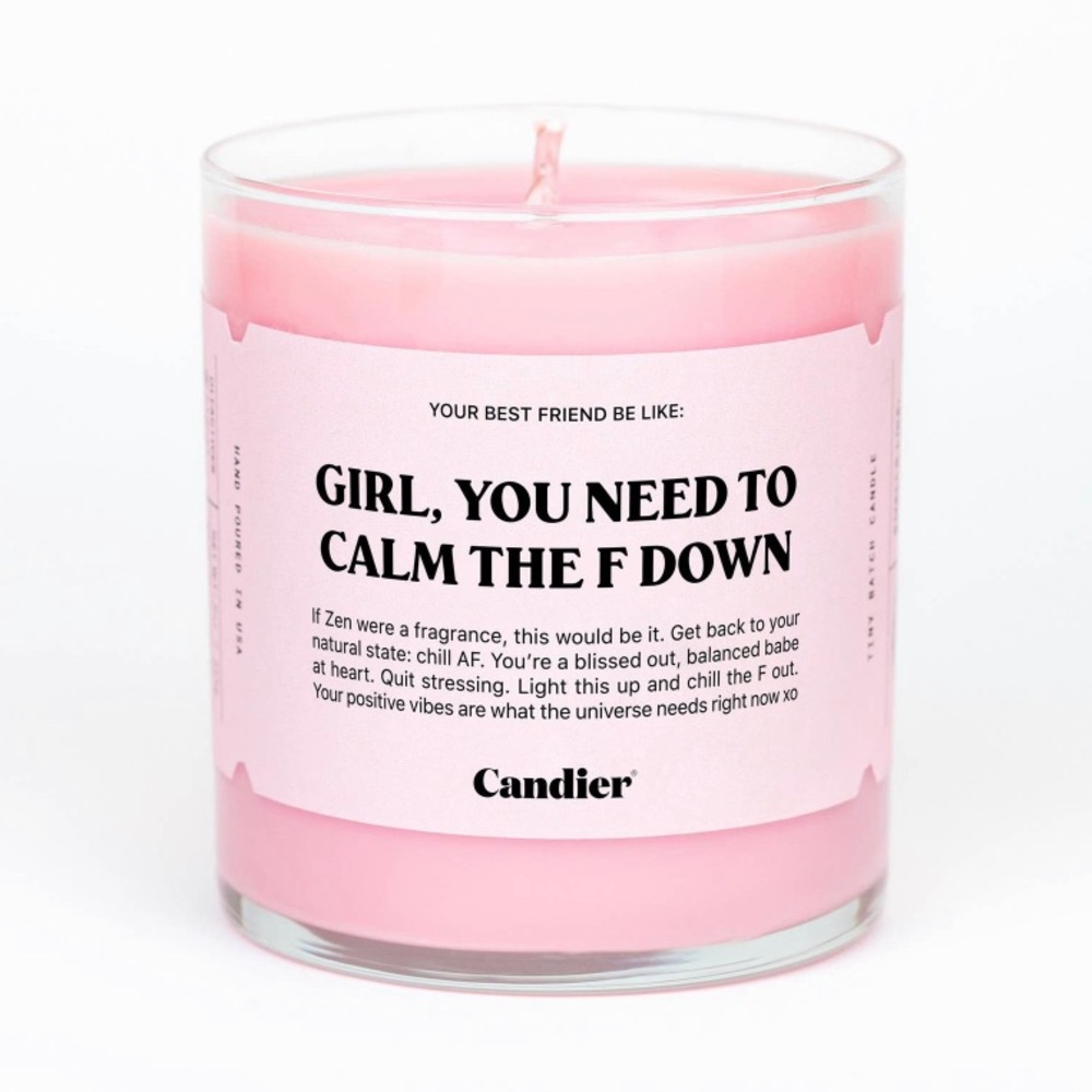 Ryan Porter Calm the F Down Candle